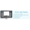 Quick Login Signup